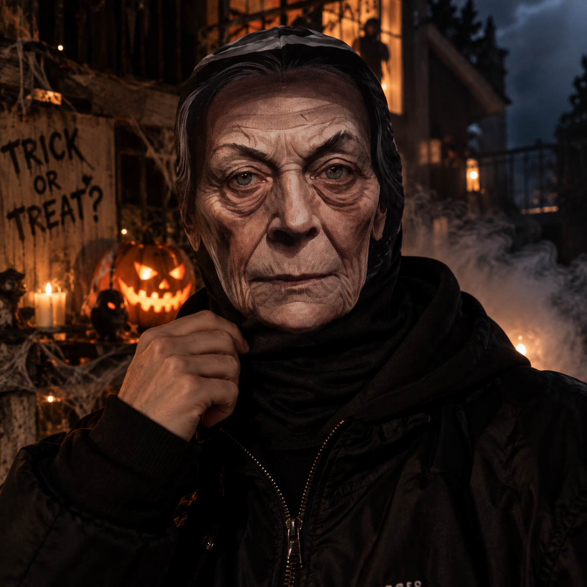 Creepy Grandma – Horror Halloween Mask
