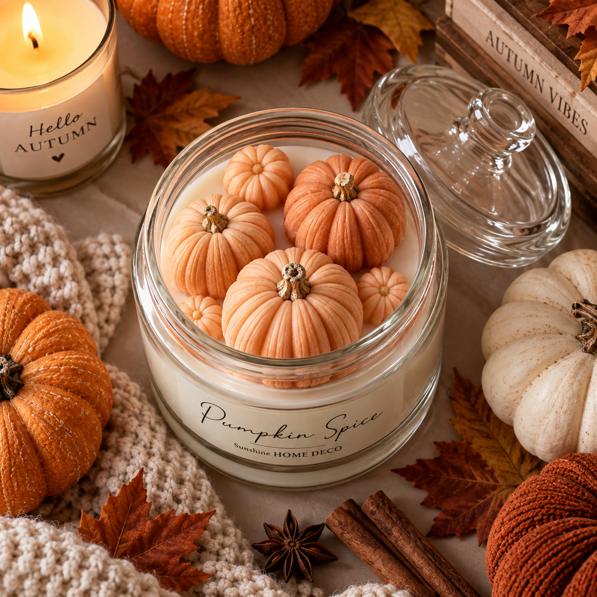 Pumpkin Spice Candle – Halloween Edition