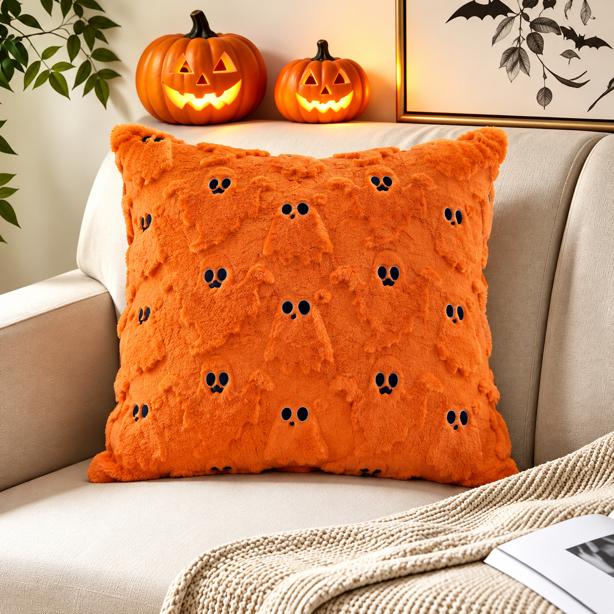Cushion Cover Halloween Decoration