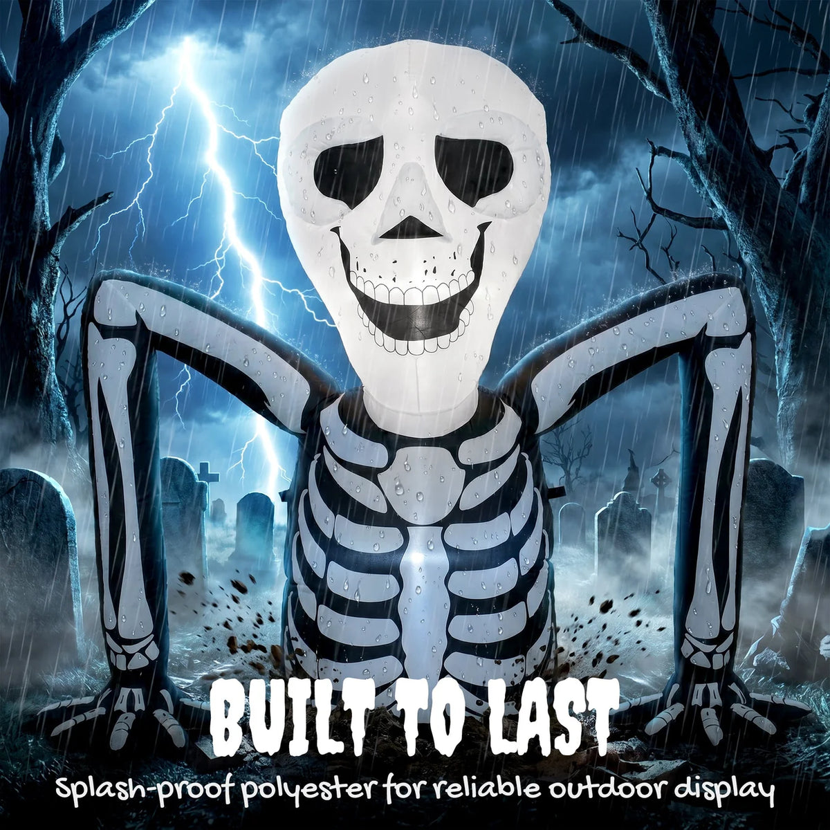 Skeleton Inflatable Halloween Decoration