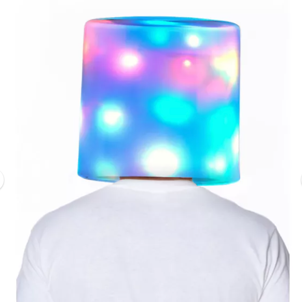 Neon Beat – LED Light-Up Full Mask