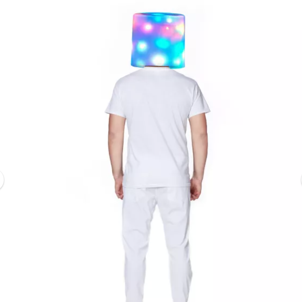 Neon Beat – LED Light-Up Full Mask