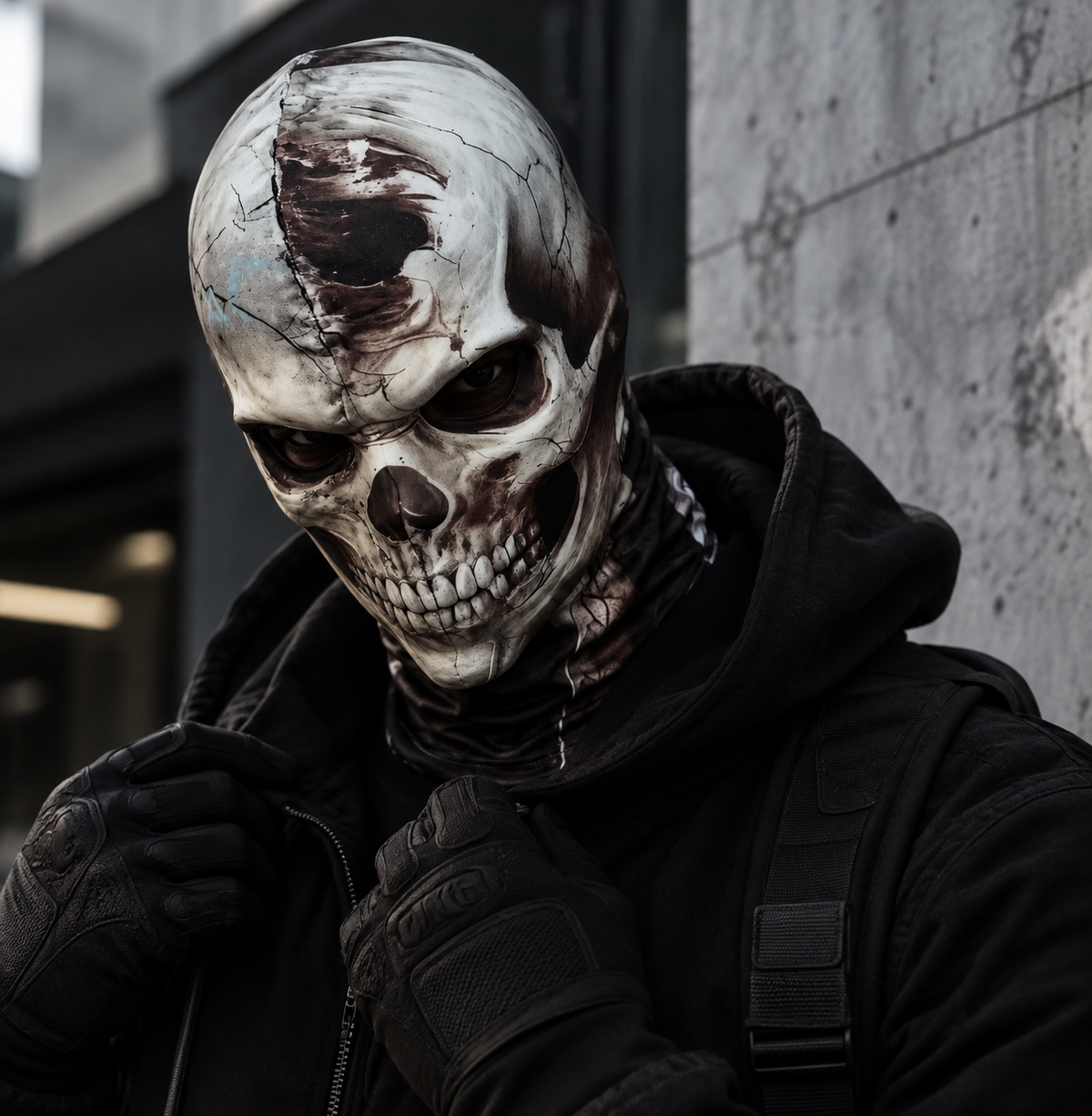 Death Shadow – Skull Halloween Mask