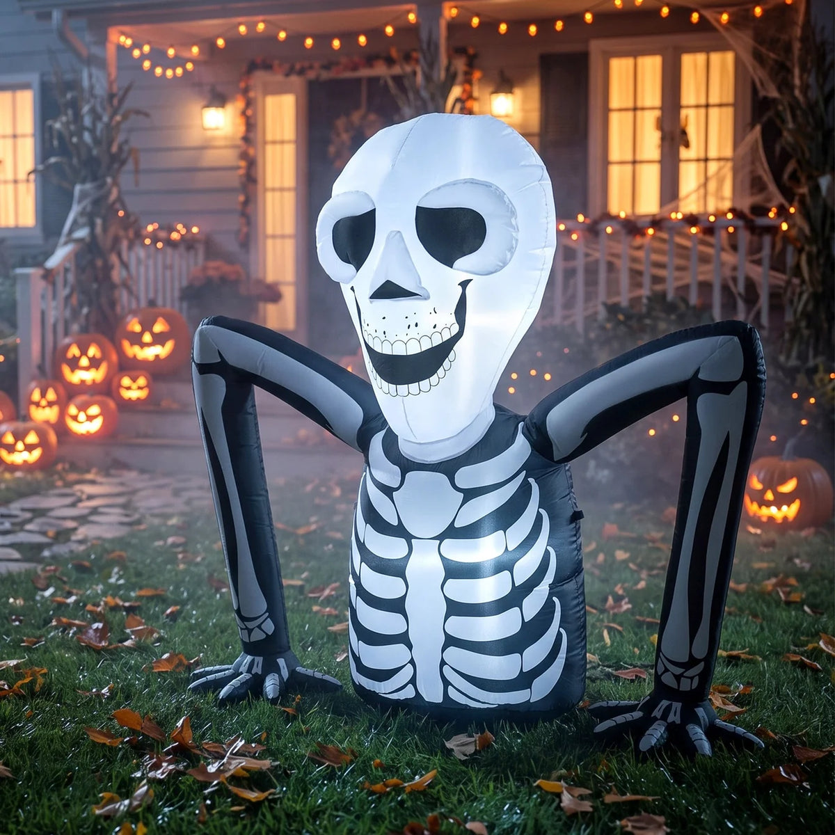 Skeleton Inflatable Halloween Decoration