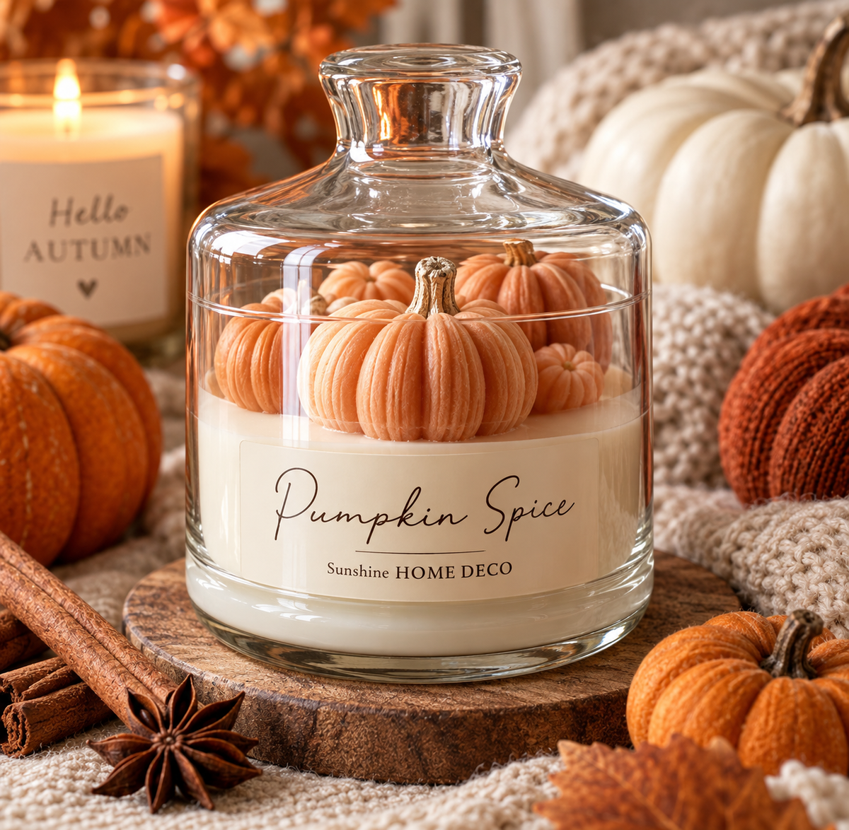 Pumpkin Spice Candle – Halloween Edition