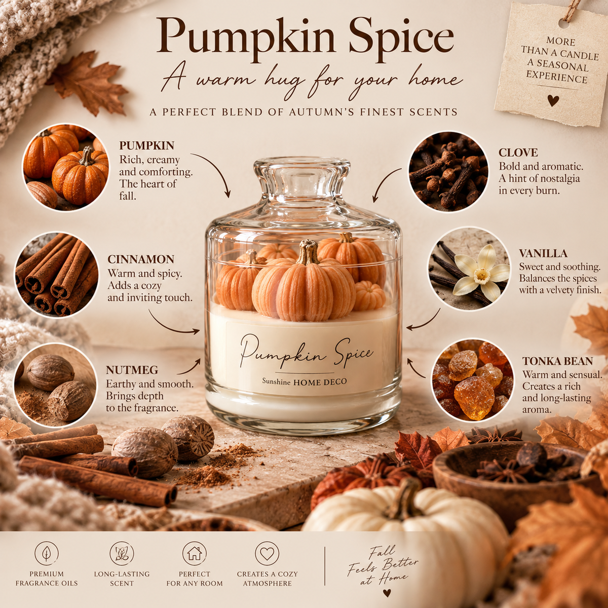 Pumpkin Spice Candle – Halloween Edition