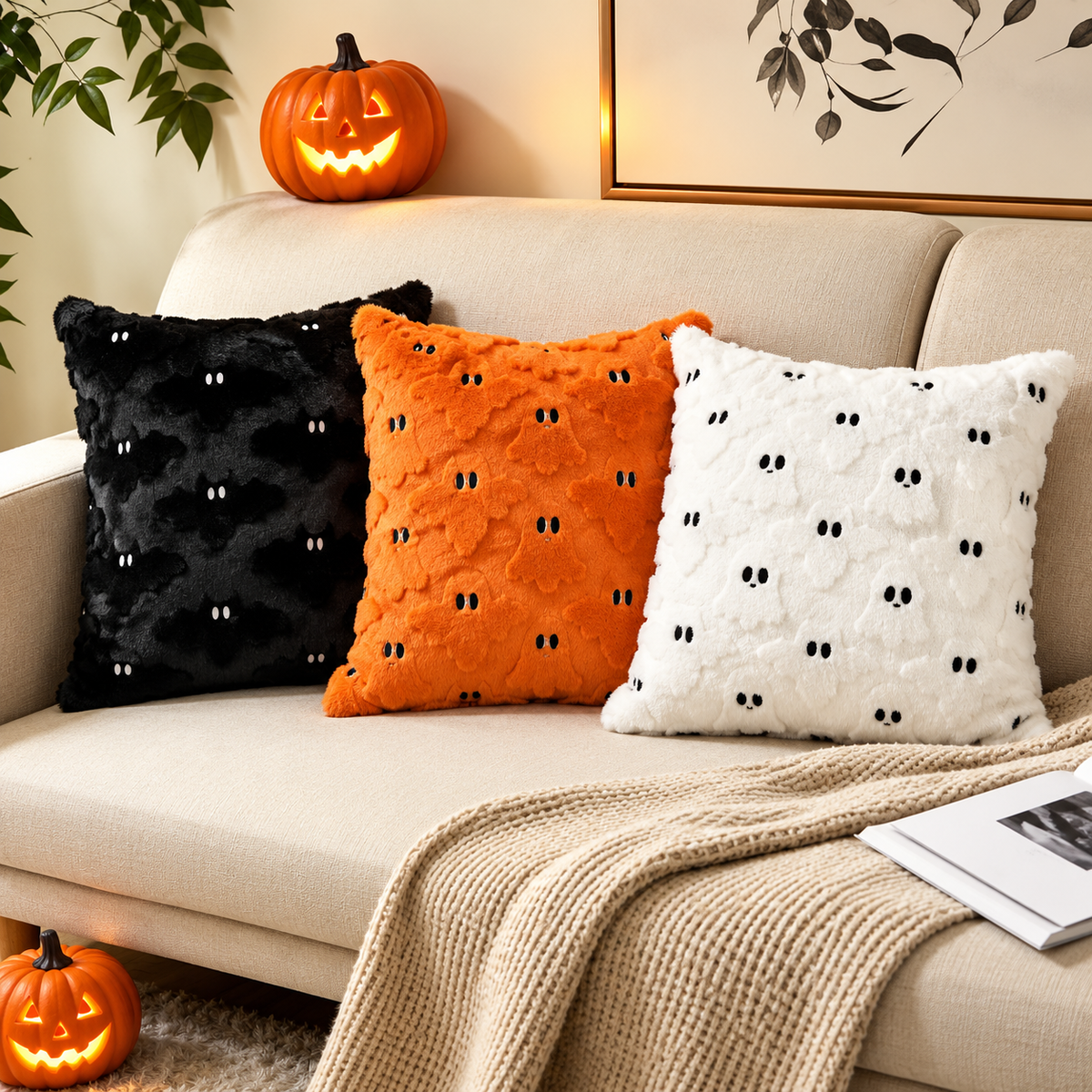 Cushion Cover Halloween Decoration