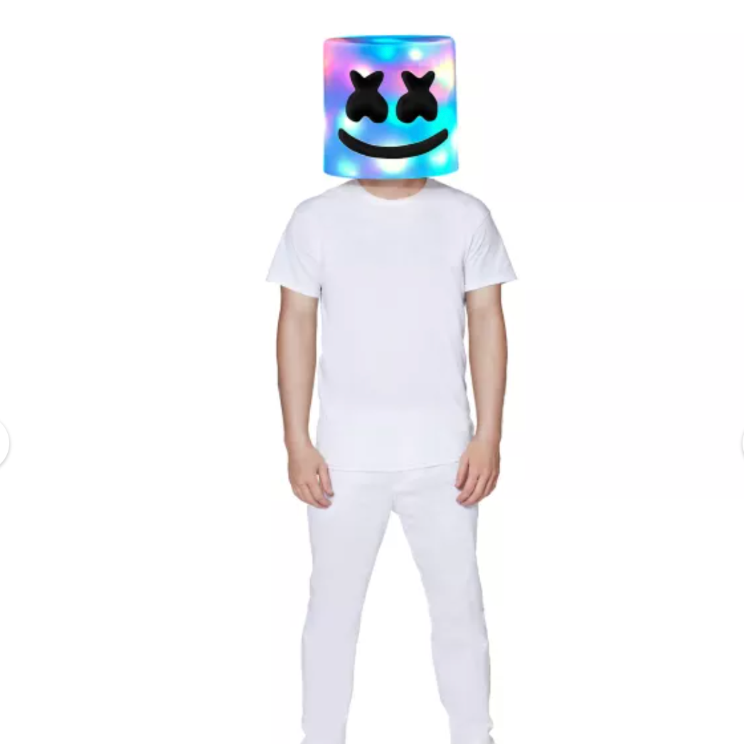 Neon Beat – LED Light-Up Full Mask