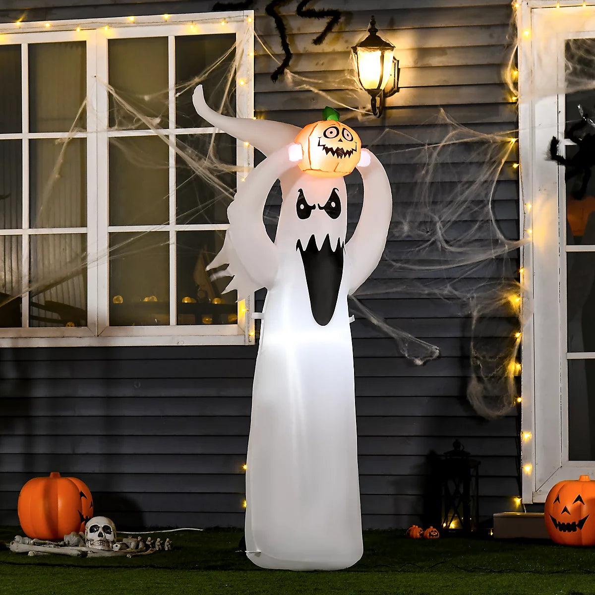 6FT Giant Ghost™ LED Halloween Decoration
